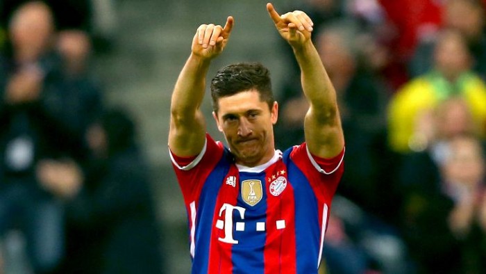 Lewandowski record gol