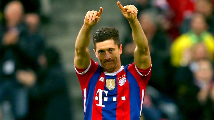 Lewandowski record gol