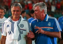 José Mourinho e Carlo Ancelotti