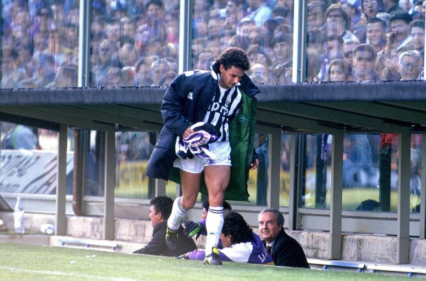 Juventus-Fiorentina Baggio