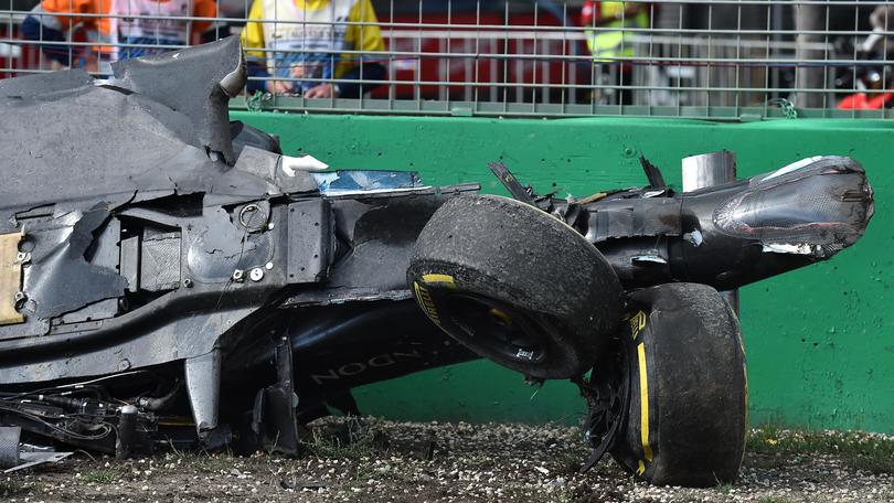 Alonso, incidente nel Gp di Melbourne