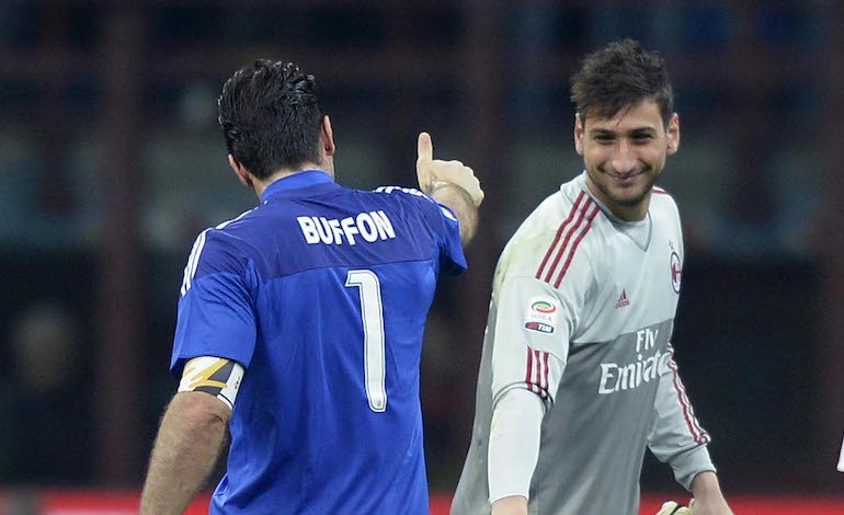 Buffon, miracoli in Milan-Juve