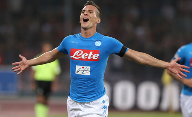 napoli, riecco Milik
