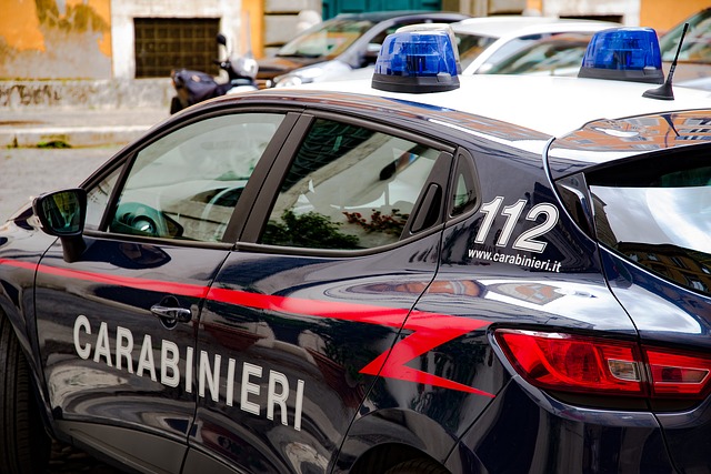 Blitz contro Camorra ad Avellino - auto carabinieri