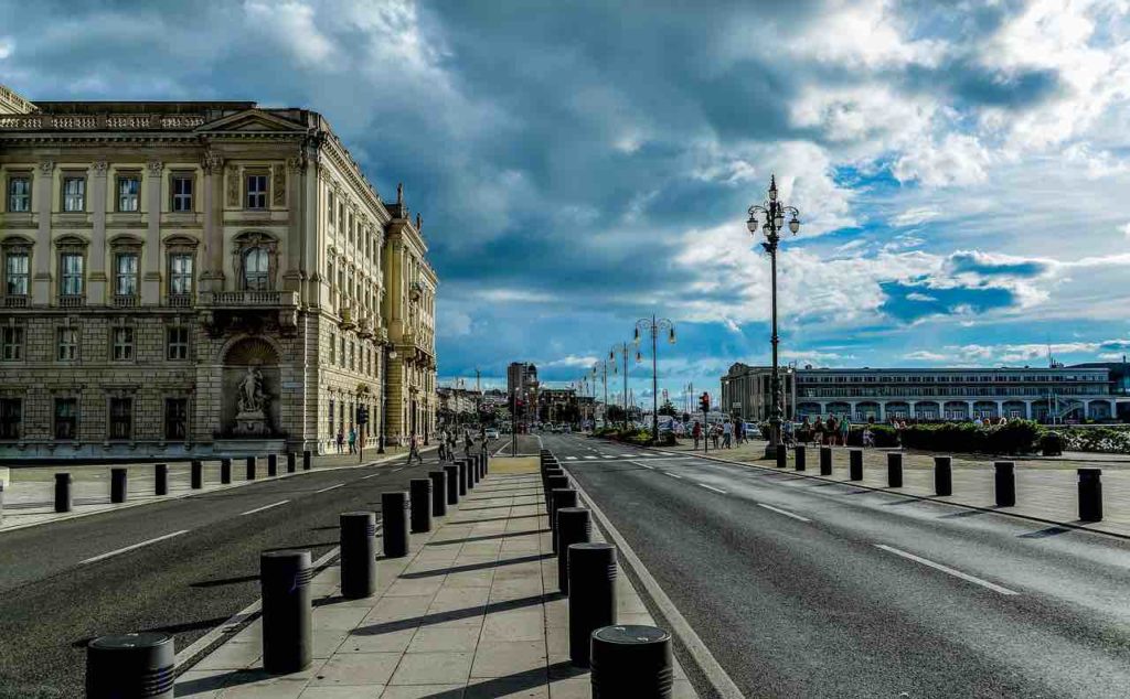 veduta di trieste