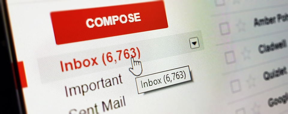 Schermata di Gmail