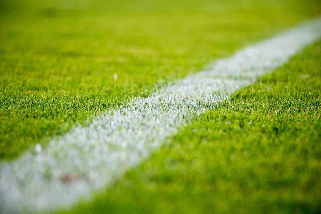 linea laterale di un campo da calcio