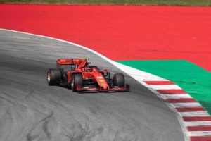 Ferrari di Leclerc