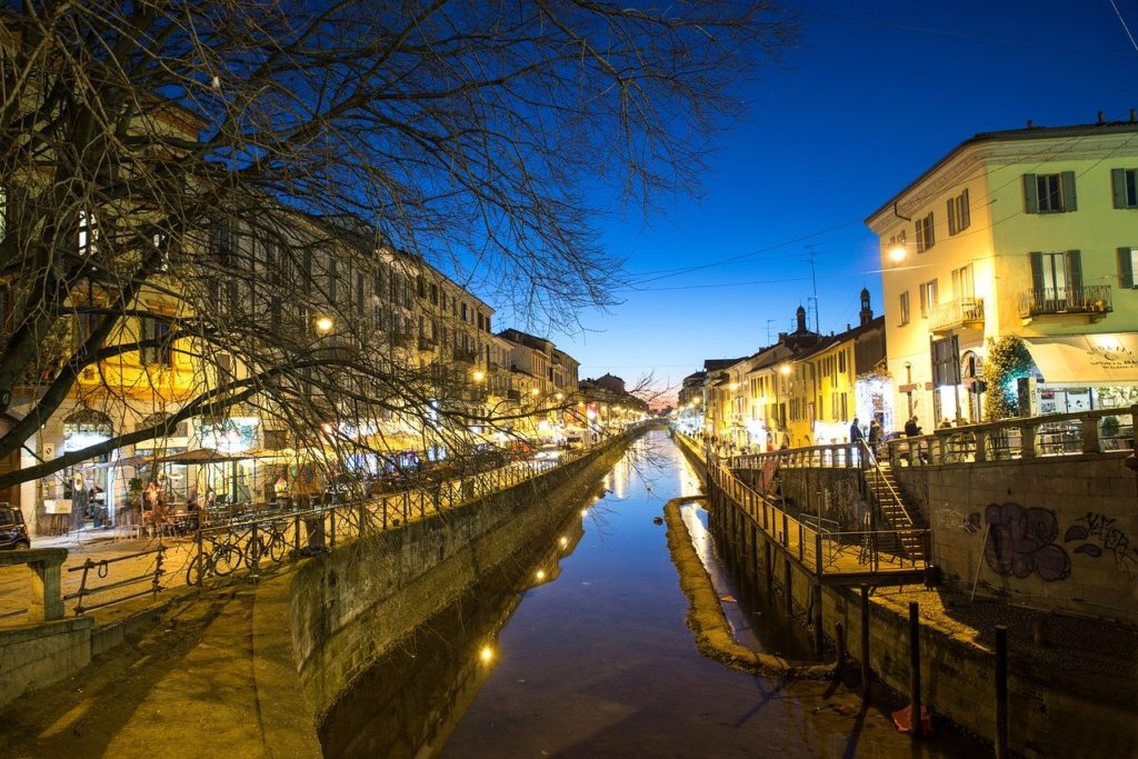 Vista navigli Milano